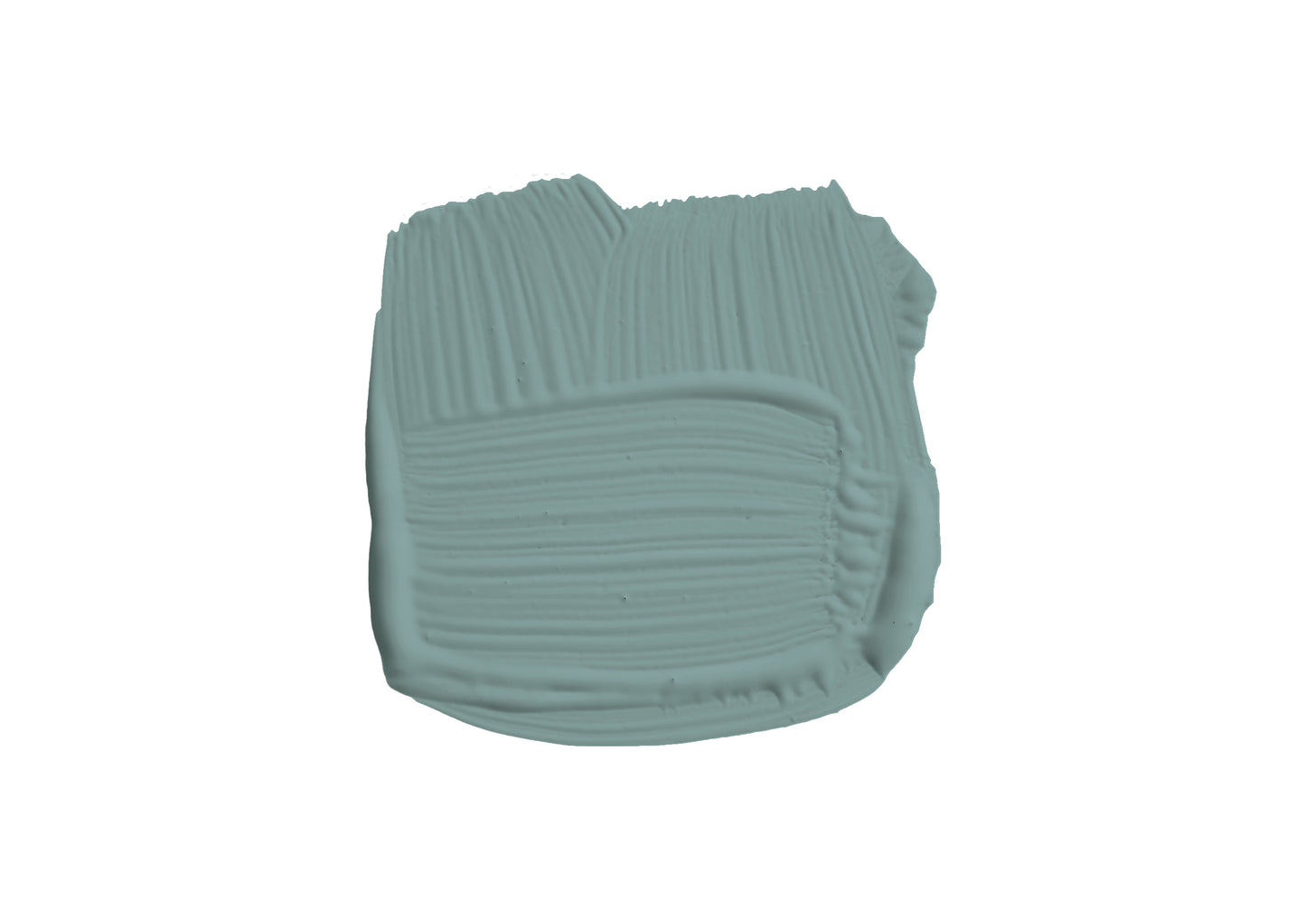 Farbklecks von Ballroom Blue, einem blassen Blau wie es früher in Ballsälen zu finden war.