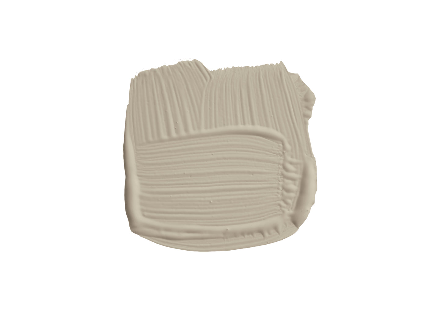 Farbklecks von Drop Cloth, einem ruhigen Graubraun