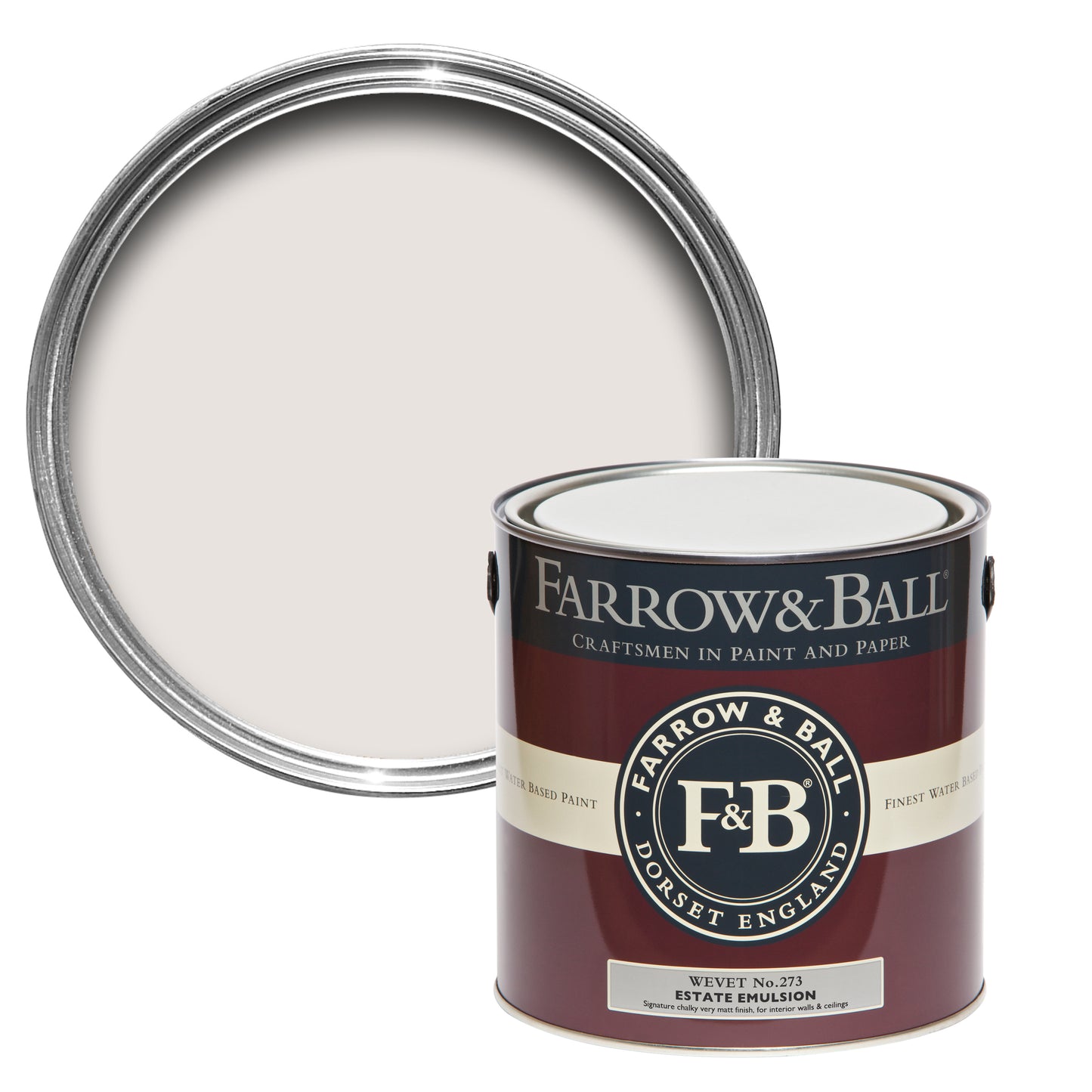 Wandfarbe - Farrow and Ball - Wevet 273 - Emulsion