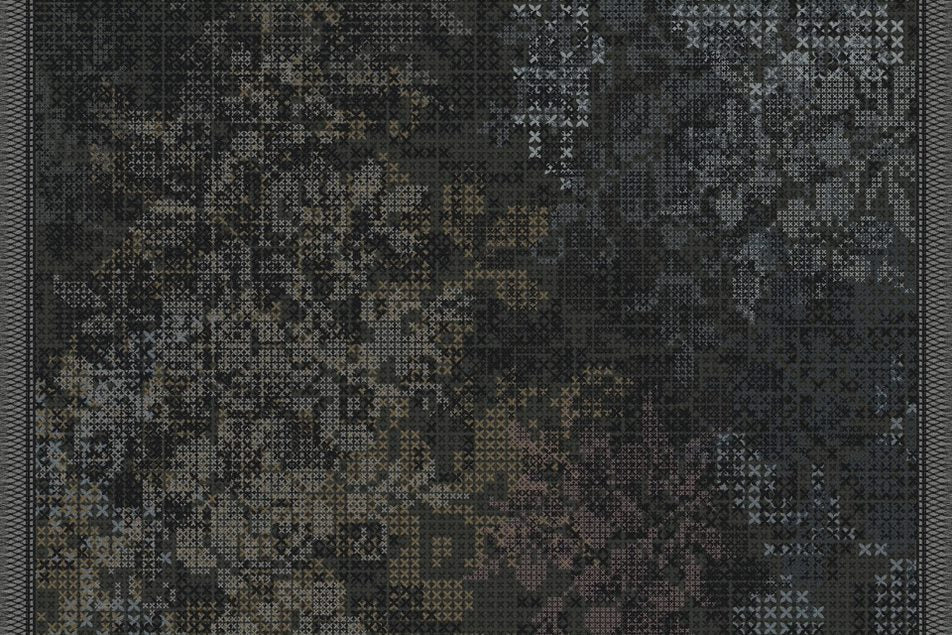 Teppich Antwerpen dunkel 051 rechteckig Rugxstyle