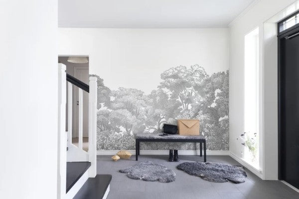 Bellewood Grey Toile - Wandbild 13054, ein Waldspaziergang