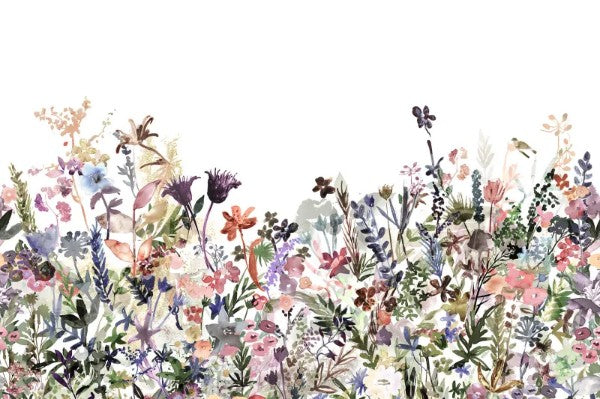 May Maedow Pastel - Wandbild 14592, Blumenwiese, frisch und verspielt