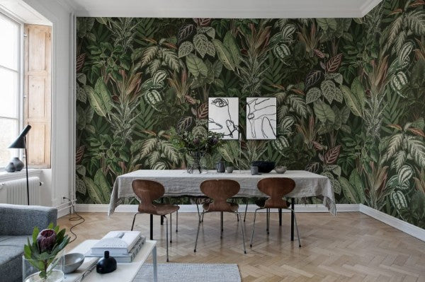 Mischievous Monkeys lush- Wandbild 14592, für Ihren Jungle