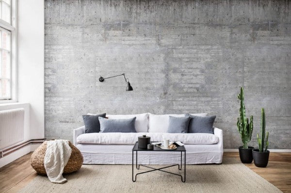 Wooden concrete - Wandbild 15001 , Statement im Raum