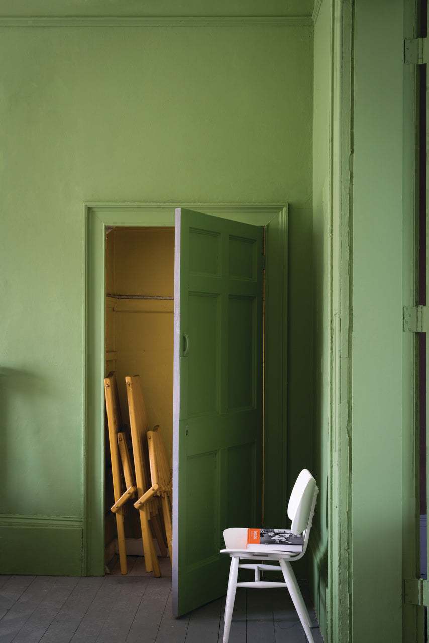 Wandfarbe - Farrow and Ball - Yearbridge Green 287 - Emulsion