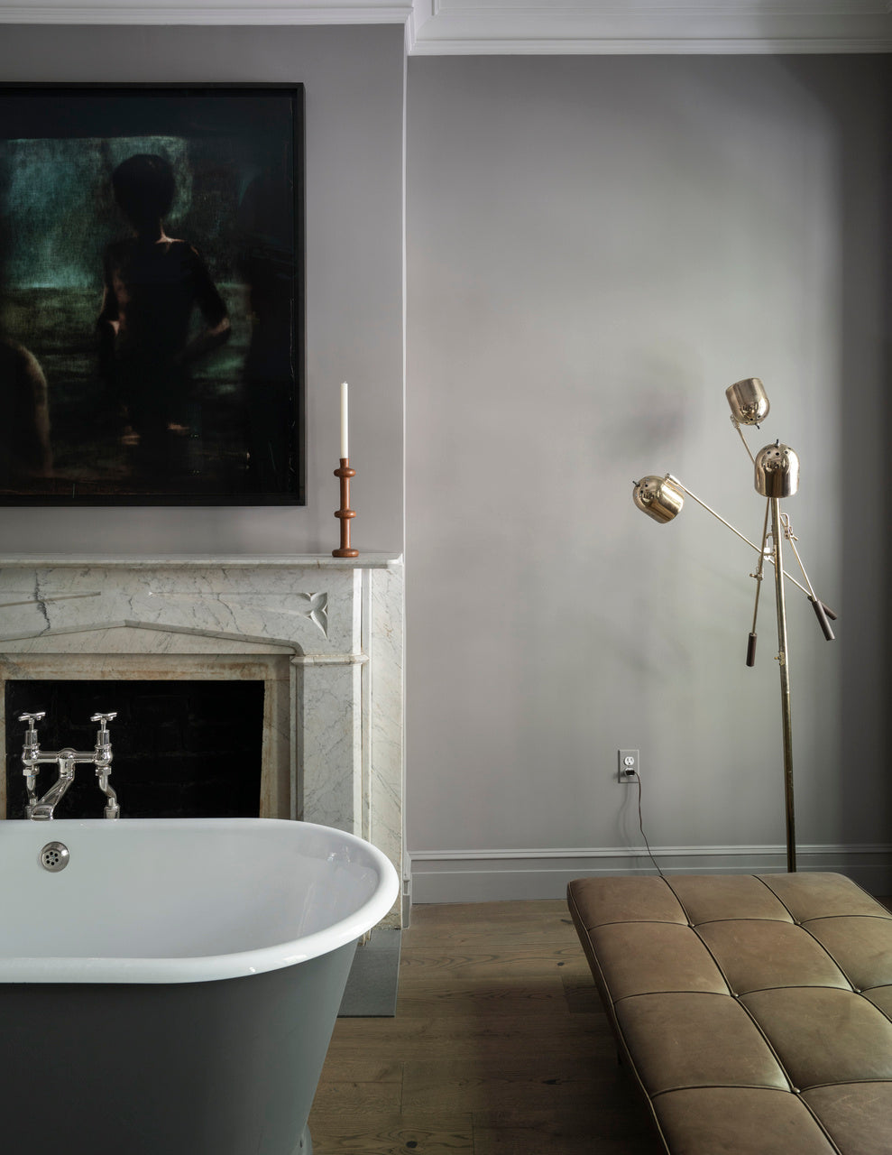 Wandfarbe - Farrow and Ball - Dove Tale 267 - Emulsion