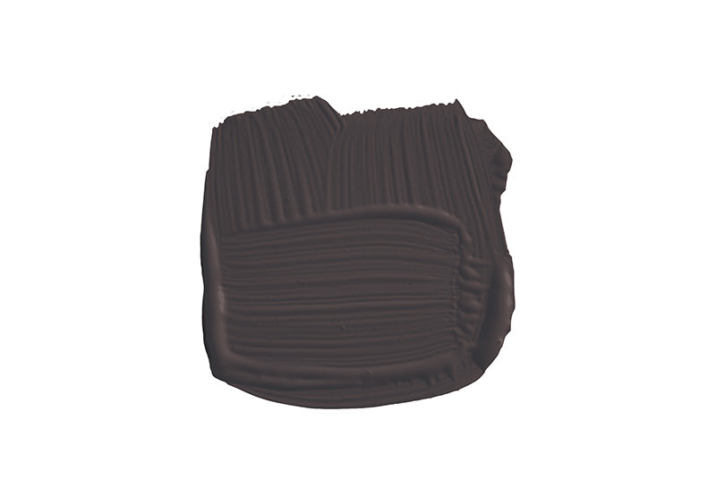 Farbklecks von Tanner's Brown, einem dunklen Braun wie Leder.