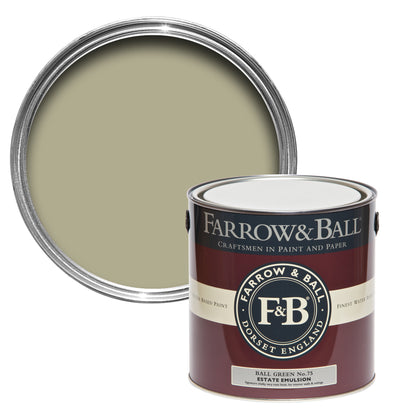 Wandfarbe - Farrow and Ball - Ball Green 75 - Archivfarbe