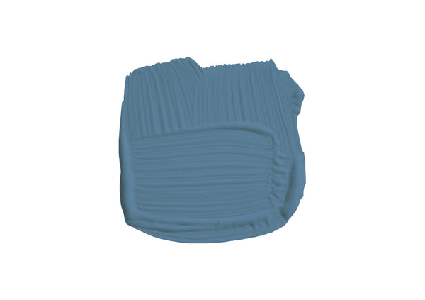 Farbklecks von Belvedere Blue, einem cleanen Blau. 
