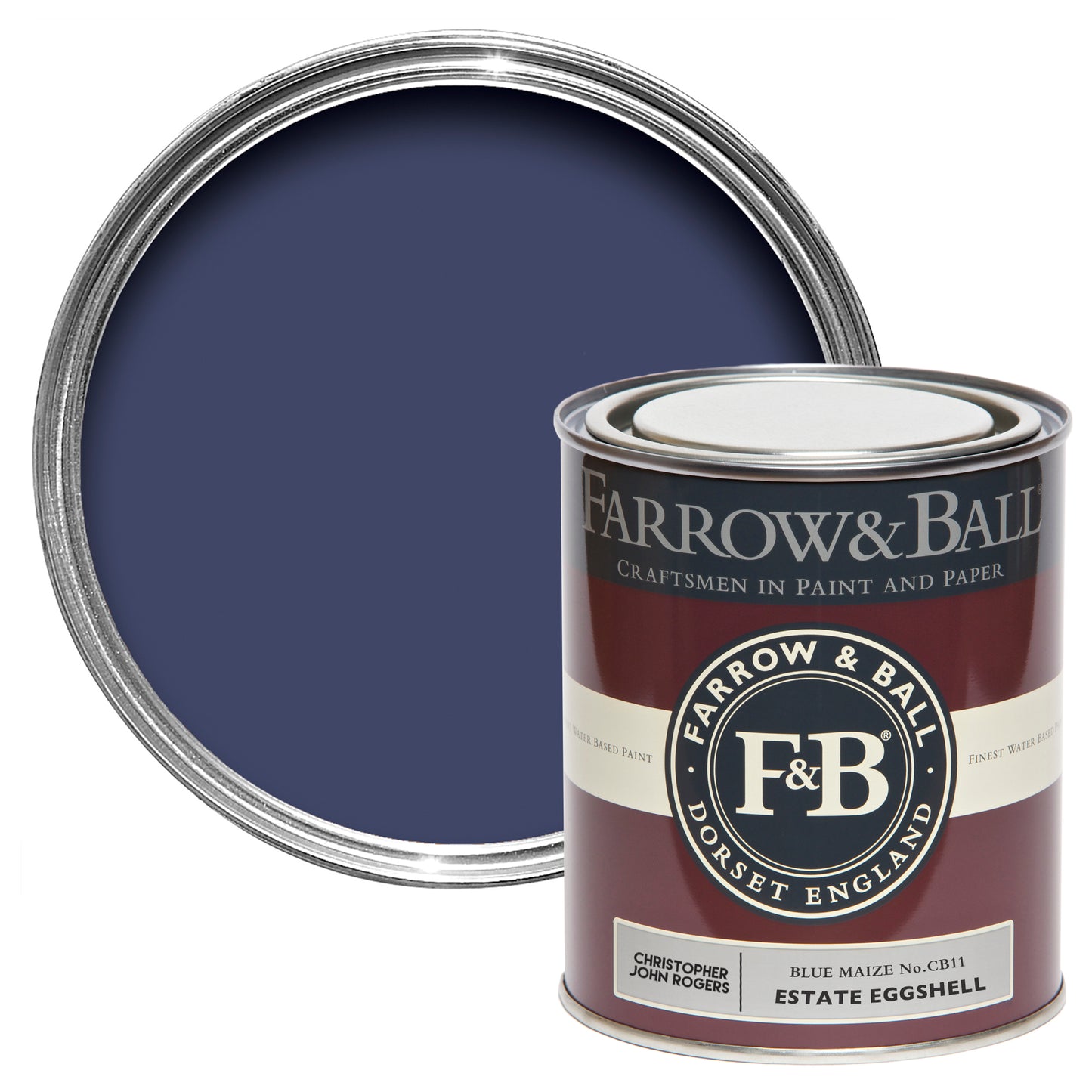 Lack - Farrow and Ball - Blue Maize No.CB11 - Carte Blanche