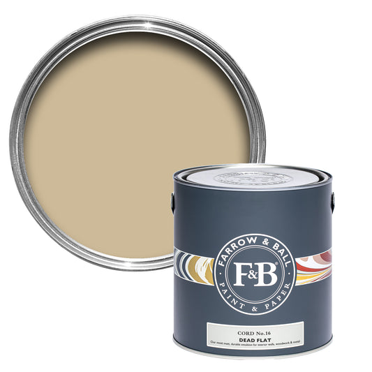 Dead Flat - Farrow and Ball - Cord 16 - Allround