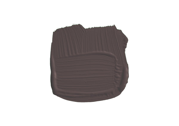 Farbklecks von Deep Reddish Brown, einem farbintensiven Braun