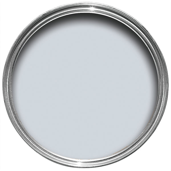 Offene Farbdose von oben von Kakelugn, dem cleansten und hellsten Blau in der Palette 