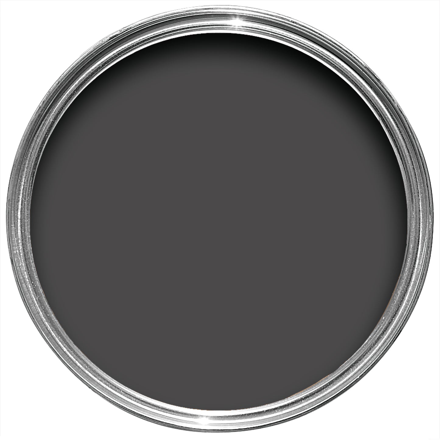 Dead Flat - Farrow and Ball - Liquorice  No.CB10 - Carte Blanche