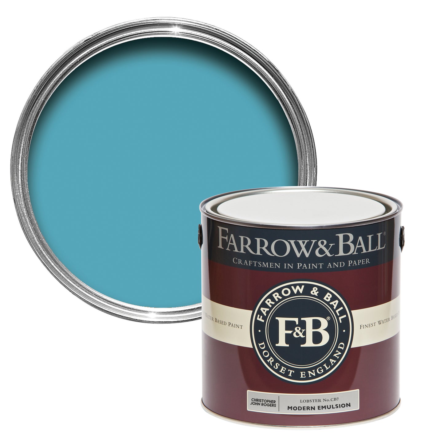 Wandfarbe - Farrow and Ball -  Lobster  No.CB7 - Carte Blanche