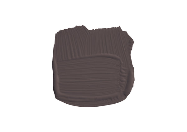 Farbklecks von Mahogany, dem üppigen Braun, das an Chippendalemöbel erinnert. 