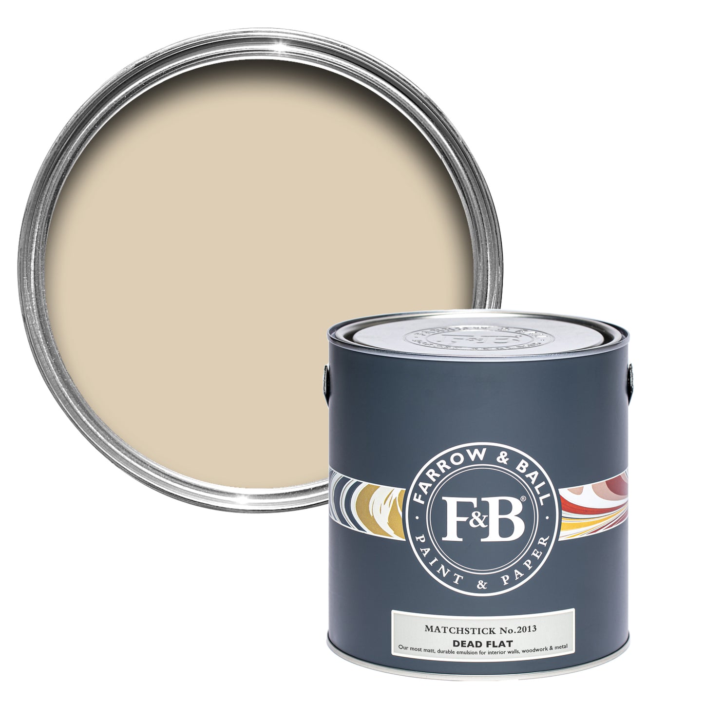 Dead Flat - Farrow and Ball - Matchstick 2013 - Allround