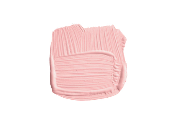 Farbklecks von Nancy's Blushes, einem romantischen und heiterm Rosa wie die Wangen eines kleinen Mädchens. 
