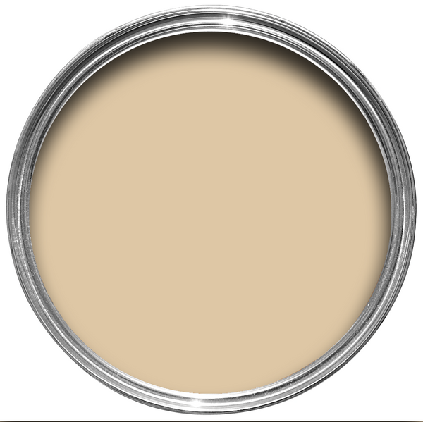 Offene Farbdose von oben von Double Cream, einem intensivem und leicht rötlichem Cremeton 
