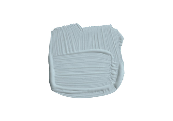 Farbklecks von Parma Gray, einem kühlen Blau
