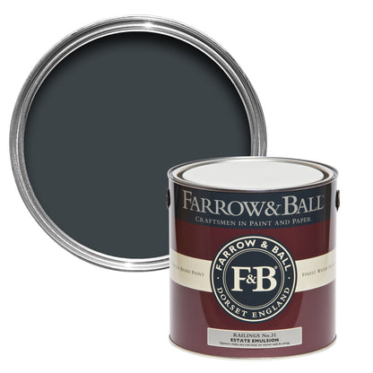 Wandfarbe - Farrow and Ball - Railings 31 - Emulsion