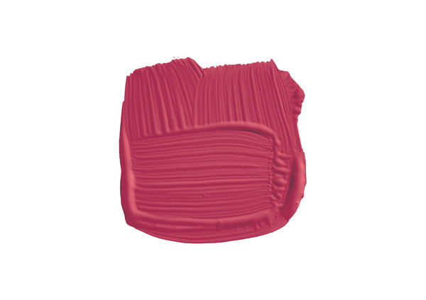 Farbklecks von Rectory Red, das einen eleganten Rotton darstellt, der von einem Dorf in Klerus inspiriert ist.