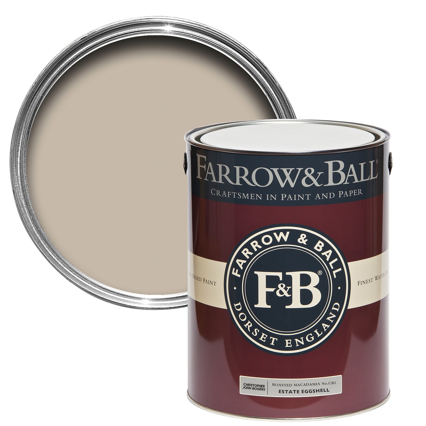 Lack - Farrow and Ball - Roasted Macadamia No.CB2 - Carte Blanche