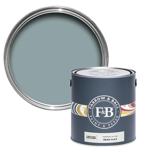 Dead Flat - Farrow and Ball - Sardine No.CB8 - Carte Blanche