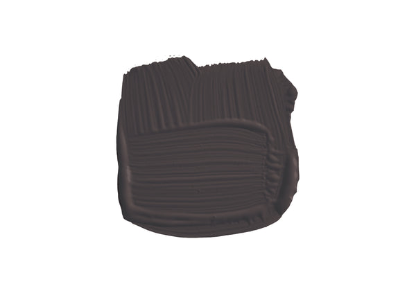 Farbklecks von Tanner's Brown, einem dunklen Braun wie Leder.
