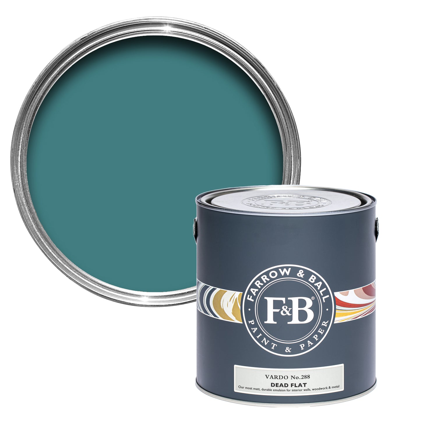 Dead Flat - Farrow and Ball - Vardo 288 - Allround
