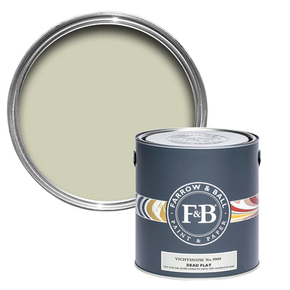 Dead Flat - Farrow and Ball - Vichyssoise No.9909 - Archivfarbe