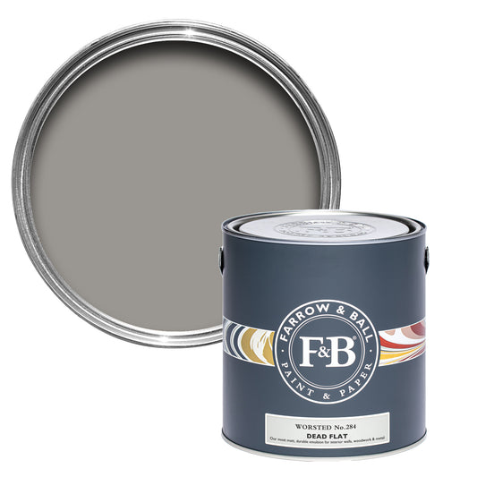 Dead Flat - Farrow and Ball - Worsted 284 - Allround