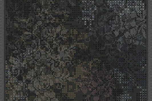 Muster Teppich Antwerpen dunkel 051  Rugxstyle