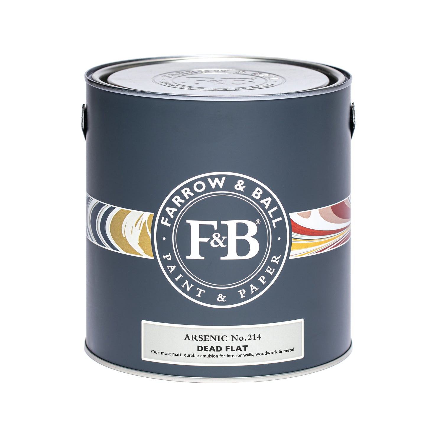 Dead Flat - Farrow and Ball - Arsenic 214 - Allround