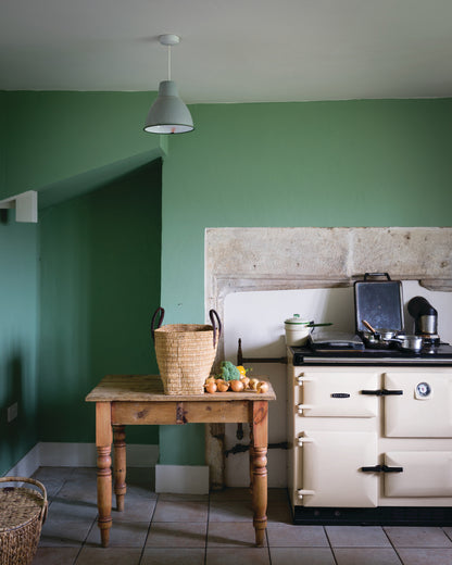 Wandfarbe - Farrow and Ball - Breakfast Room Green 81 - Emulsion