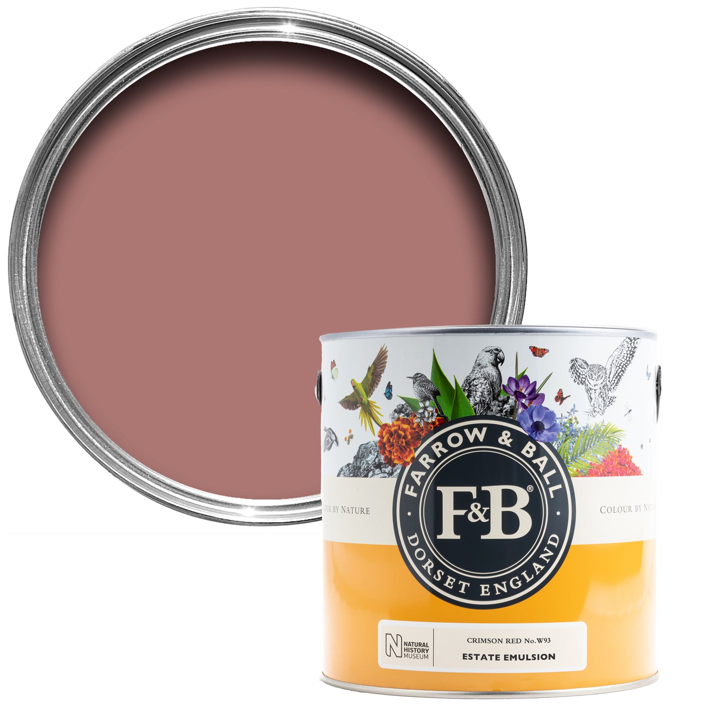Lack - Farrow and Ball - Crimson Red W93 - Archivfarbe