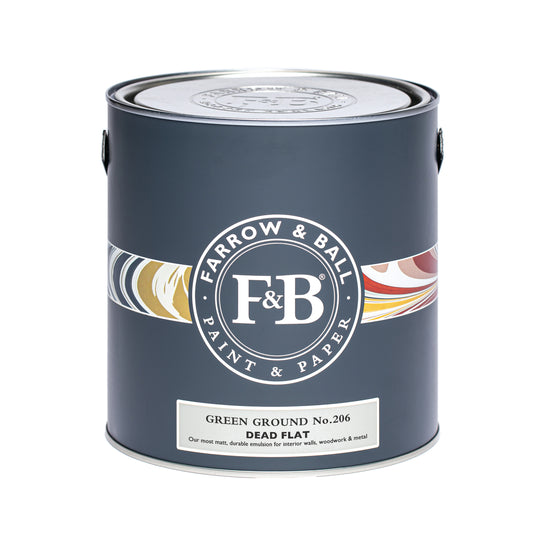 New Dead Flat - Farrow and Ball - Green Ground 206 - Allround