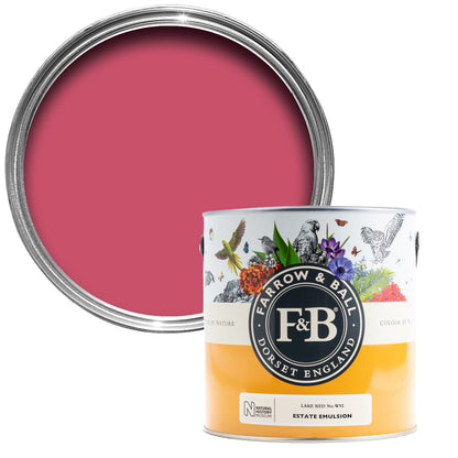 Wandfarbe - Farrow and Ball - Lake Red W92 - Archivfarbe