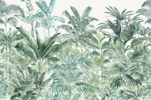 Pride palms emerald - Wandbild 15902 , umgeben von Palmen