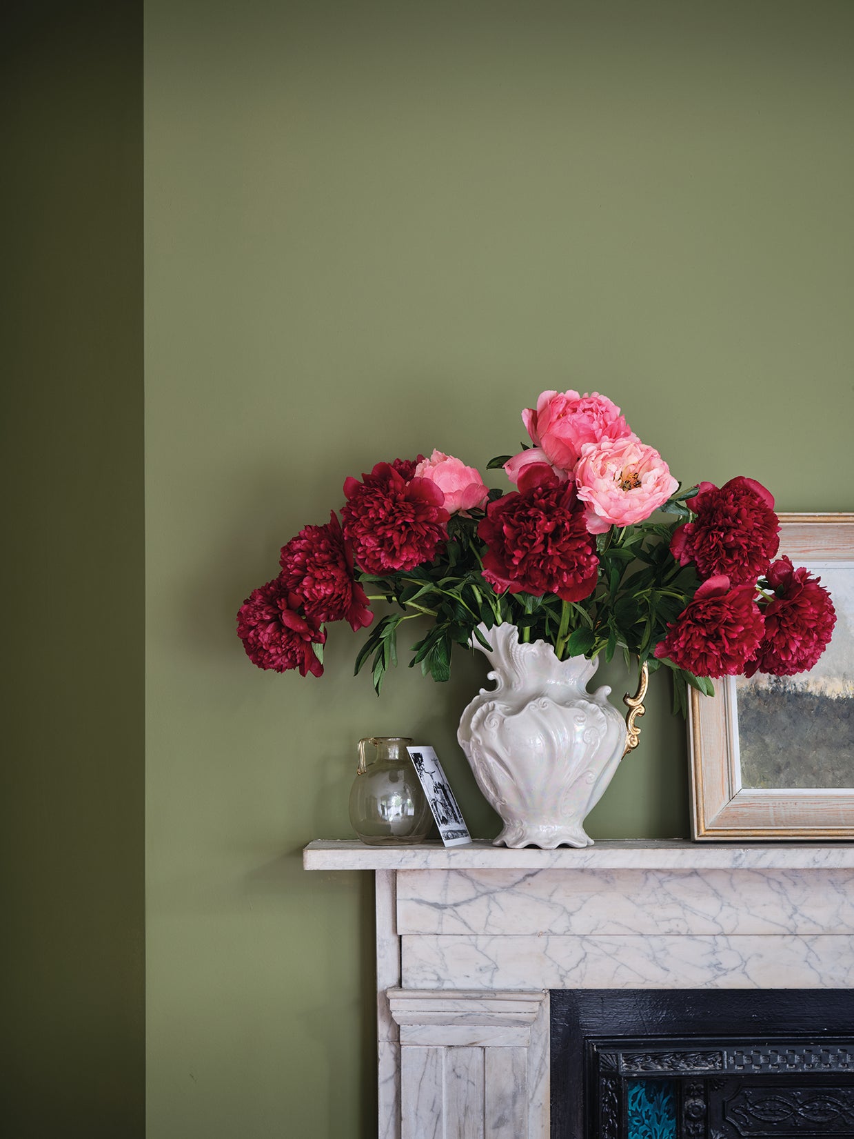 Sap Green W56 - Farrow and Ball - Emulsion - Colour by nature - Archivfarbe Wandfarbe