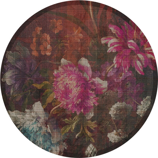 Teppich Amsterdam pink 042 rund Rugxstyle
