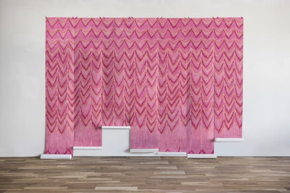 Fringed Follies hot pink - Wandbild 17941, wie ein exotischer Vorhang ...