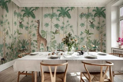 Giraffe's Stroll  - Wandbild 16791, Jungle für die Kleinen